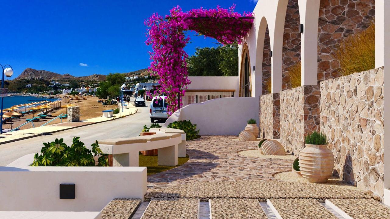 Delfini Beach Hotel & Suites Archangelos  Exterior foto