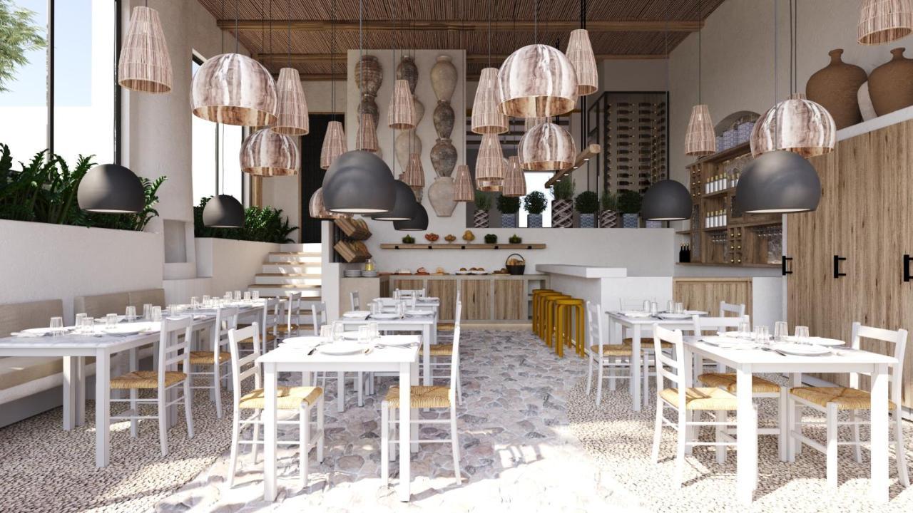 Delfini Beach Hotel & Suites Archangelos  Exterior foto