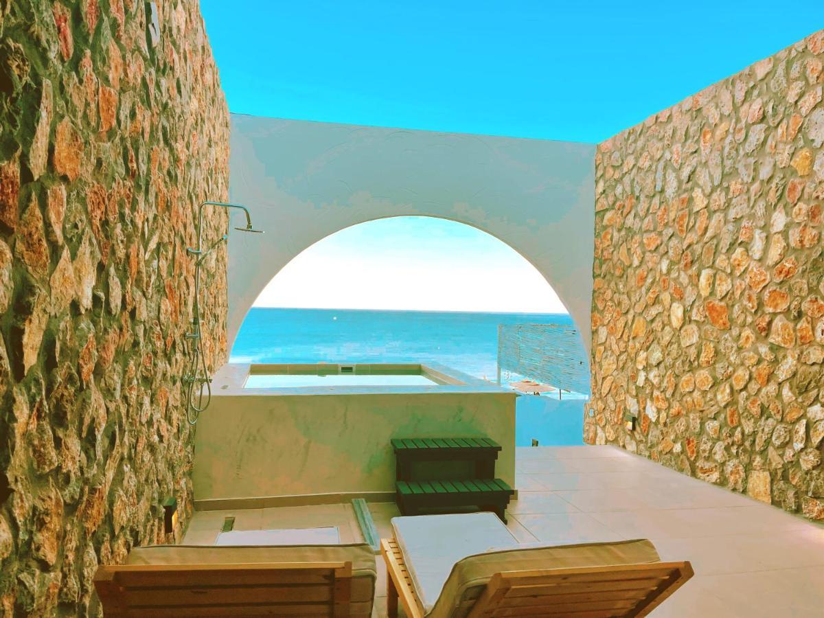 Delfini Beach Hotel & Suites Archangelos  Exterior foto