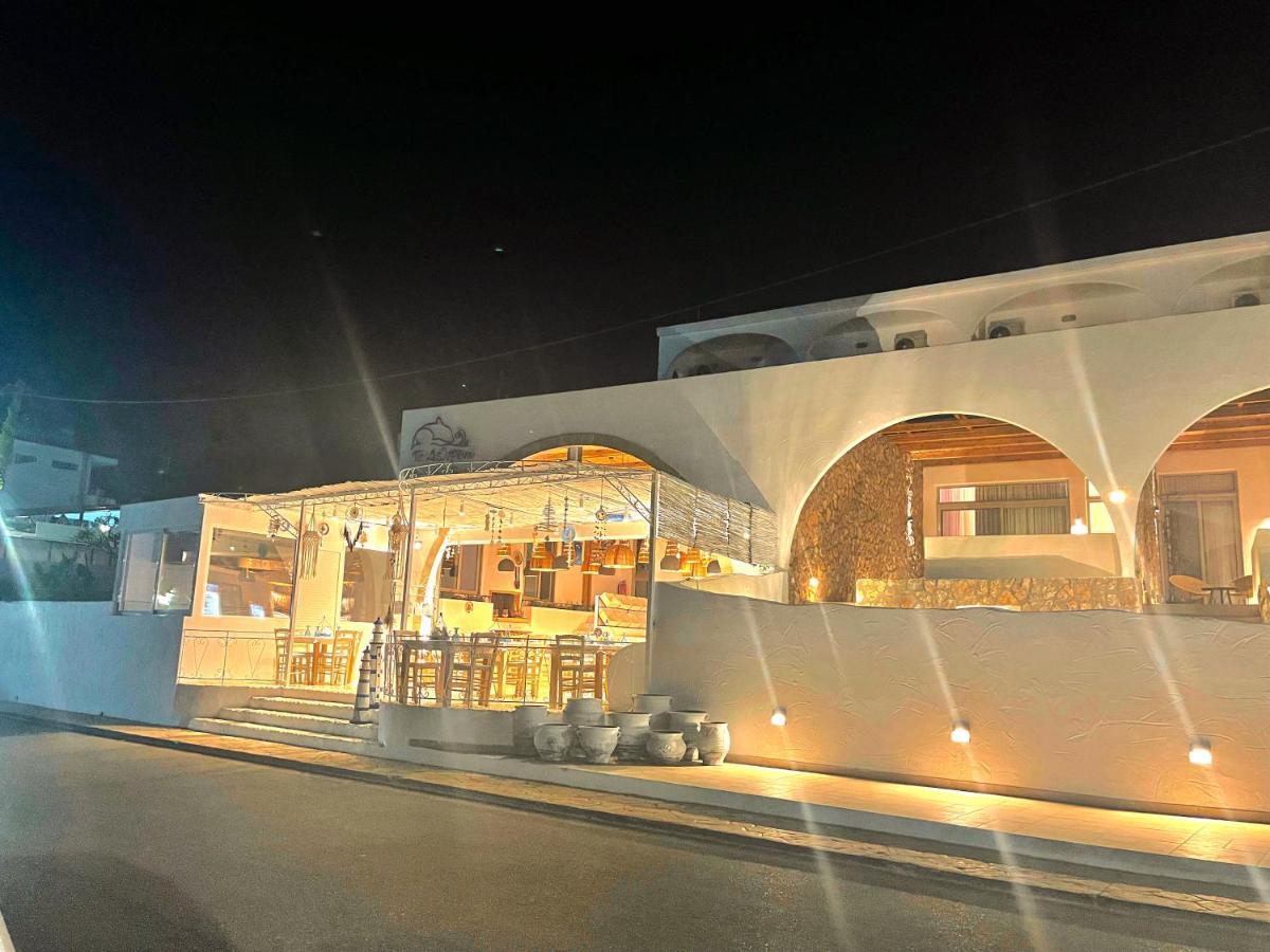 Delfini Beach Hotel & Suites Archangelos  Exterior foto
