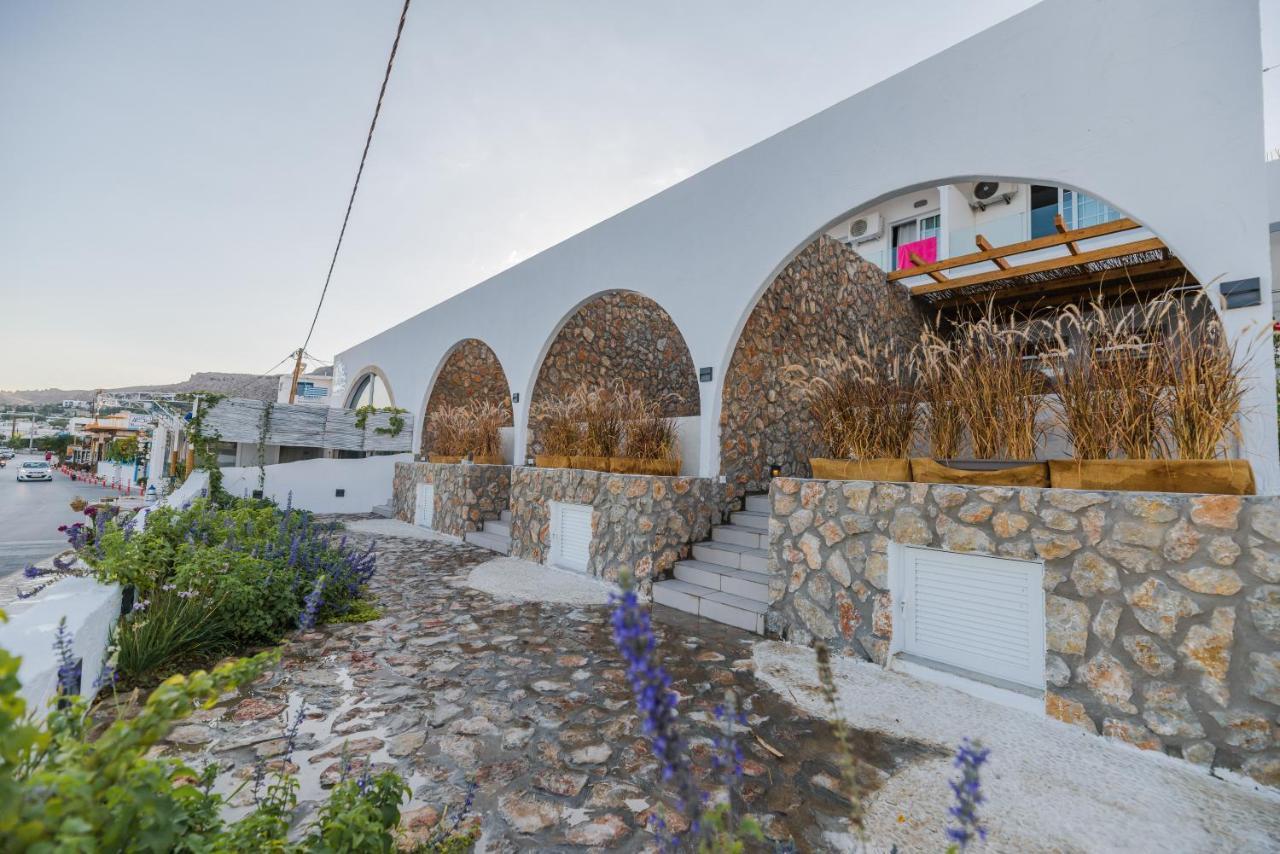 Delfini Beach Hotel & Suites Archangelos  Exterior foto